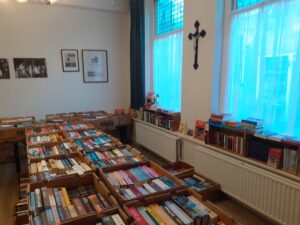 Boekenverkoop op zaterdag 9 en zondag 10 mei 2026